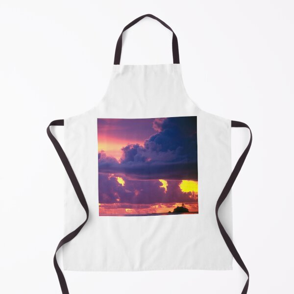Item preview, Purple Sunset Over Tiny Island in Micronesia Art Photo designed and sold by DEC02.