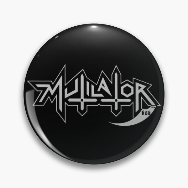 Item preview, Mutilator Logo Immortal Force Sarcofago Warfare Noise designed and sold by morbidmetal.