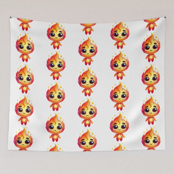 Item preview, Adorable Fire Boy designed and sold by Sillytoe.