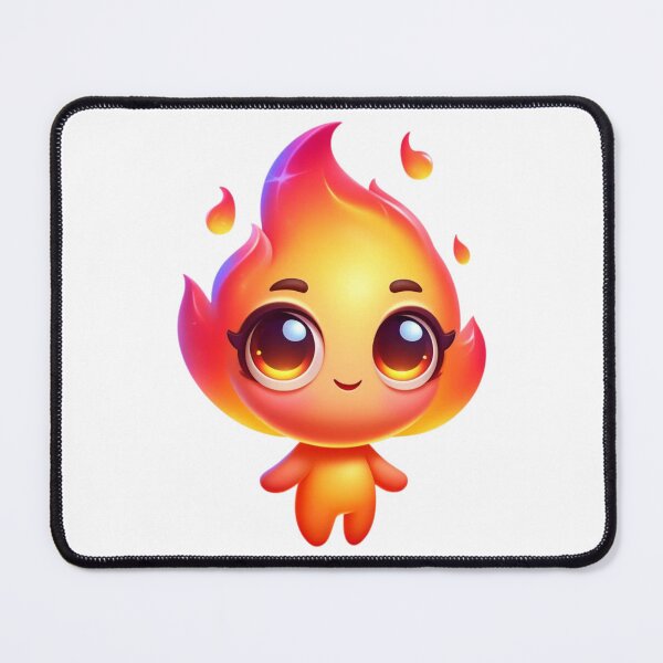 Item preview, Adorable Fire Girl designed and sold by Sillytoe.