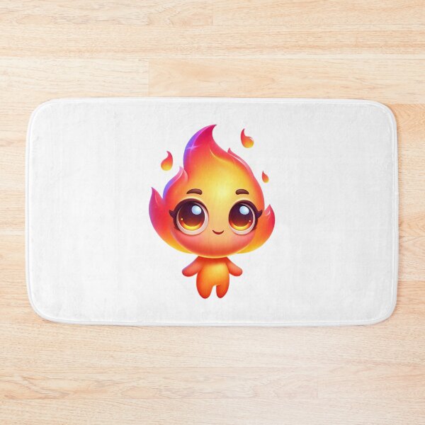 Item preview, Adorable Fire Girl designed and sold by Sillytoe.