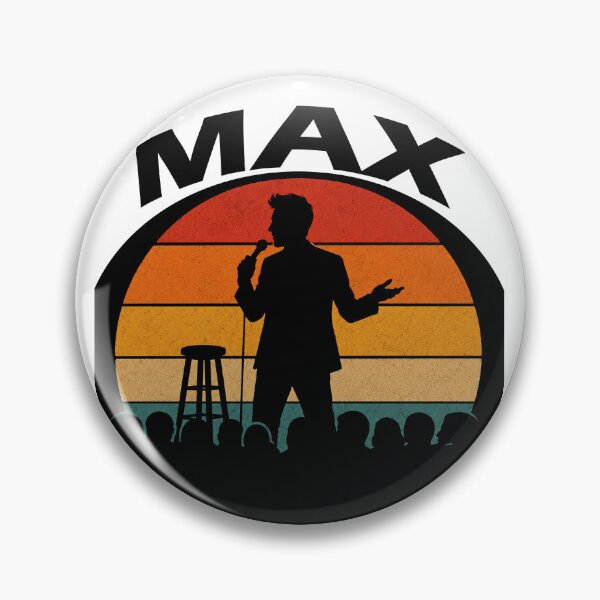 Item preview, Retro Stand Up Comedy Max Amini T-Shirt | Vintage Comedian Silhouette Design designed and sold by Dimu Co..