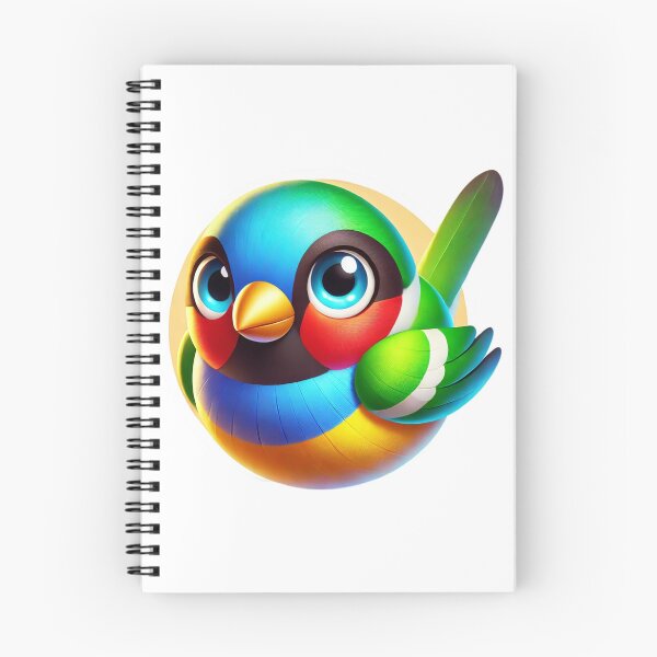 Item preview, Adorable Gouldian Finch designed and sold by Sillytoe.