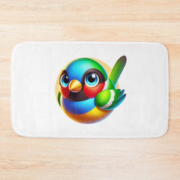 Item preview, Adorable Gouldian Finch designed and sold by Sillytoe.