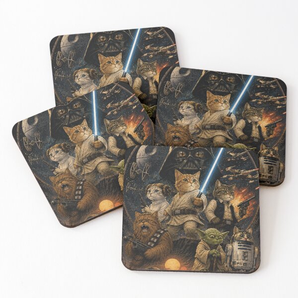 Item preview, Cat Wars designed and sold by CatflixNChill.