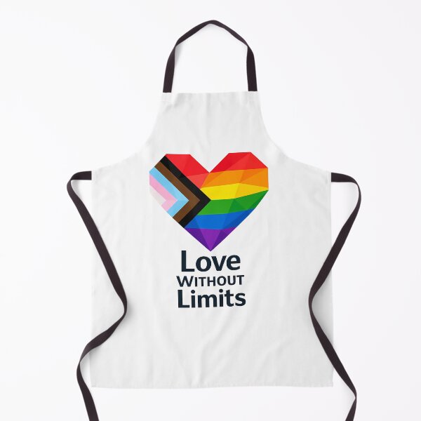 Item preview, Love Without Limits Pride Progressive Heart designed and sold by ArtMassive.