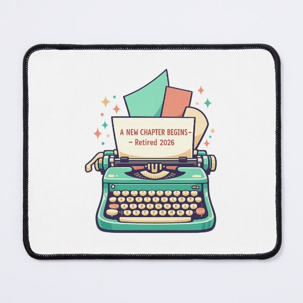Item preview, New Chapter Retirement designed and sold by LuveraxArt.