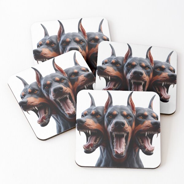 Item preview, Cerberus Doberman Gothic designed and sold by Studioartwork.