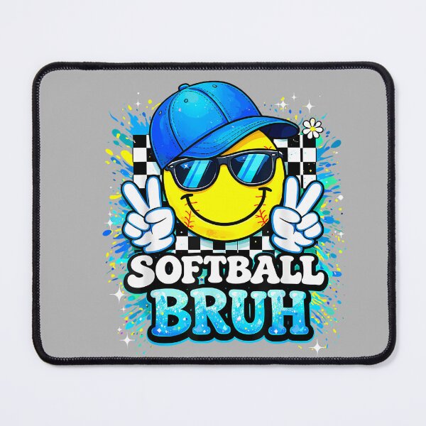 Item preview, Retro Peace Groovy Cool Softball Dad Boys Game Day Vibes designed and sold by GreggRoss.
