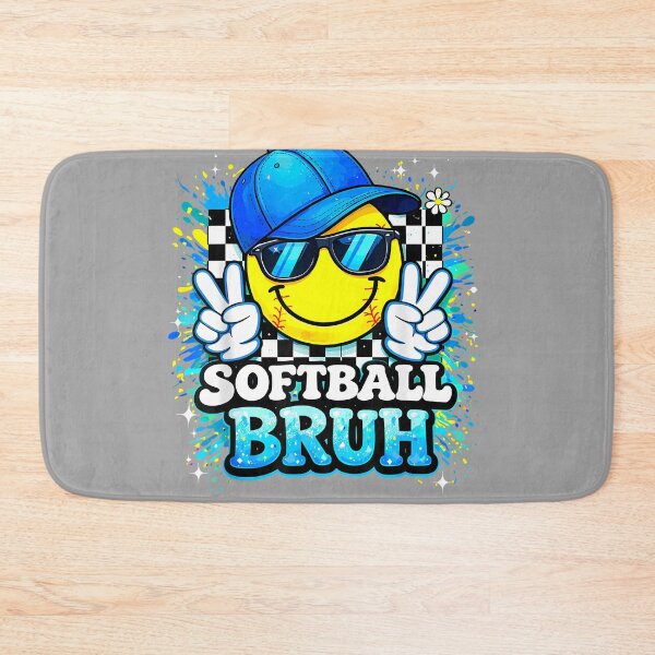 Item preview, Retro Peace Groovy Cool Softball Dad Boys Game Day Vibes designed and sold by GreggRoss.