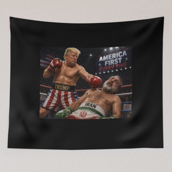 Item preview, Trump knocks out iran designed and sold by B-more patriotic.