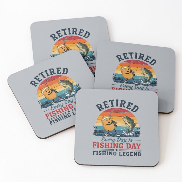 Item preview, Retired Potato Fishing Legend Every Day Is Fishing Day designed and sold by bosamji.