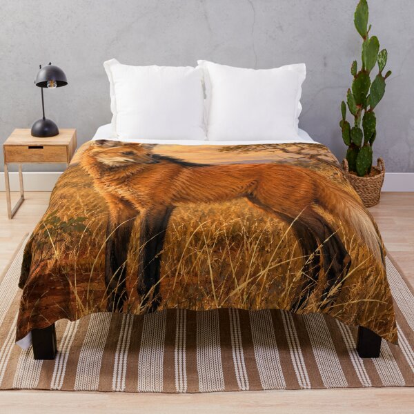 Item preview, Maned Wolf in Golden Savanna designed and sold by Pixel Junkies Studio.