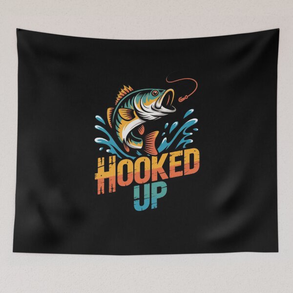 Item preview, Hooked Up Fishing Design designed and sold by Peter Stawicki.