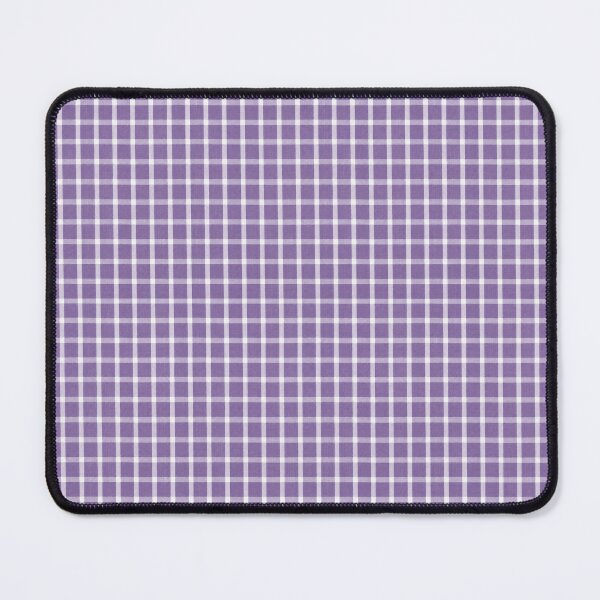 Item preview, Modern Violet and White Windowpane Check Pattern designed and sold by zenjiinspired.
