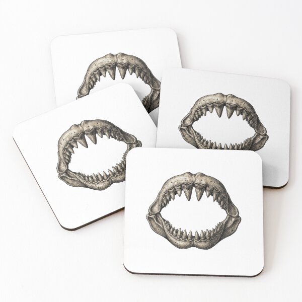 Item preview, Megalodon Shark Jaw designed and sold by SOUFIANE1991.