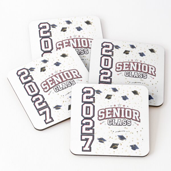 Item preview, Senior Class of 2027 Graduation Varsity Style Typography Design designed and sold by VibranPalette.