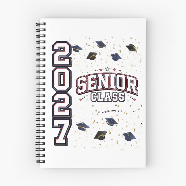 Item preview, Senior Class of 2027 Graduation Varsity Style Typography Design designed and sold by VibranPalette.
