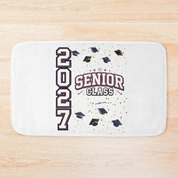 Item preview, Senior Class of 2027 Graduation Varsity Style Typography Design designed and sold by VibranPalette.