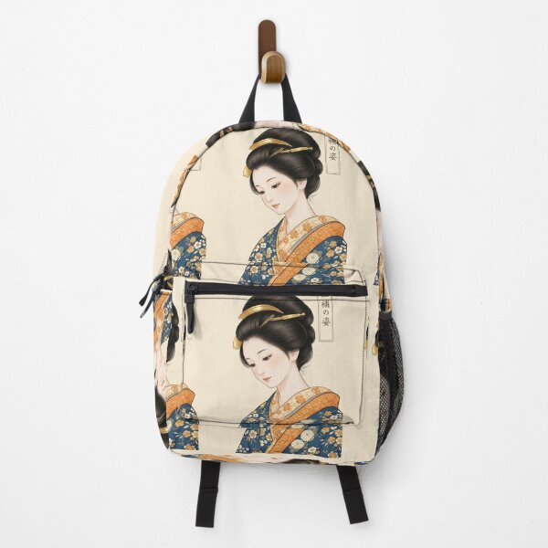 Item preview, Elegant Edo Beauty: Ukiyo-e Style Kimono Art designed and sold by SakuraMarket26.