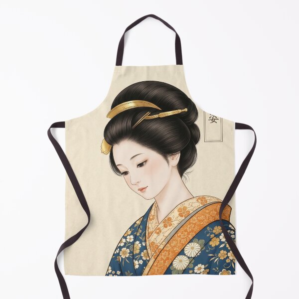 Item preview, Elegant Edo Beauty: Ukiyo-e Style Kimono Art designed and sold by SakuraMarket26.