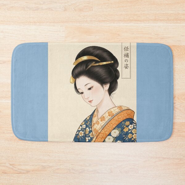 Item preview, Elegant Edo Beauty: Ukiyo-e Style Kimono Art designed and sold by SakuraMarket26.