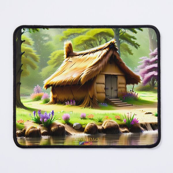 Item preview, Hut Garden Mug designed and sold by vivid wall art photo.