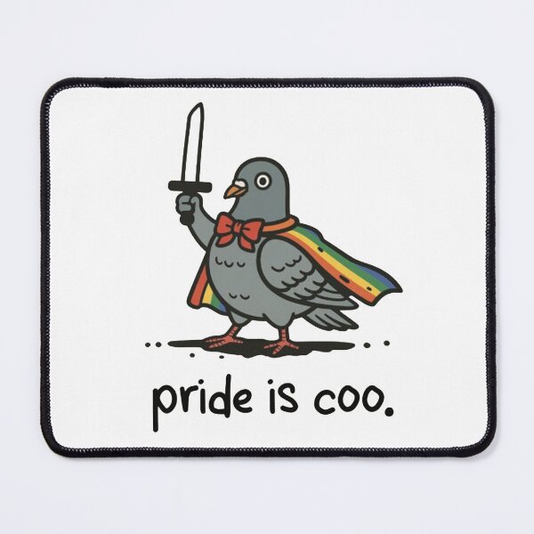 Item preview, Pride is Coo Funny Pigeon Warrior Meme LGBTQ Ally designed and sold by VegaPPAr.