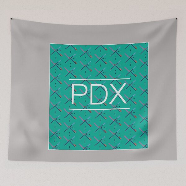 Item preview, Retro Portland Airport Carpet Performance designed and sold by GreggRoss.