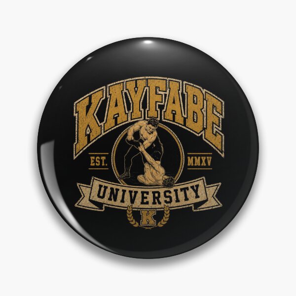 Item preview, Kayfabe University Vintage Pro Wrestling Varsity Logo designed and sold by The Irish Whip.