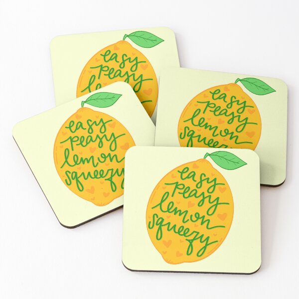 Item preview, Easy Peasy Lemon Squeezy designed and sold by she who creates.