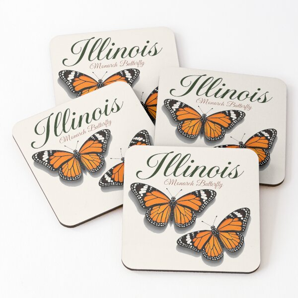 Item preview, Illinois Monarch Butterfly designed and sold by The-Drip-Studio.