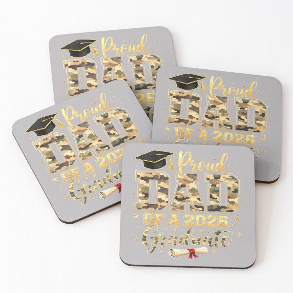 Item preview, Retro Proud Dad of a 2026 Graduate Camo Gifts for Boy Kids designed and sold by GreggRoss.
