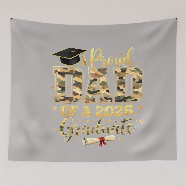 Item preview, Retro Proud Dad of a 2026 Graduate Camo Gifts for Boy Kids designed and sold by GreggRoss.