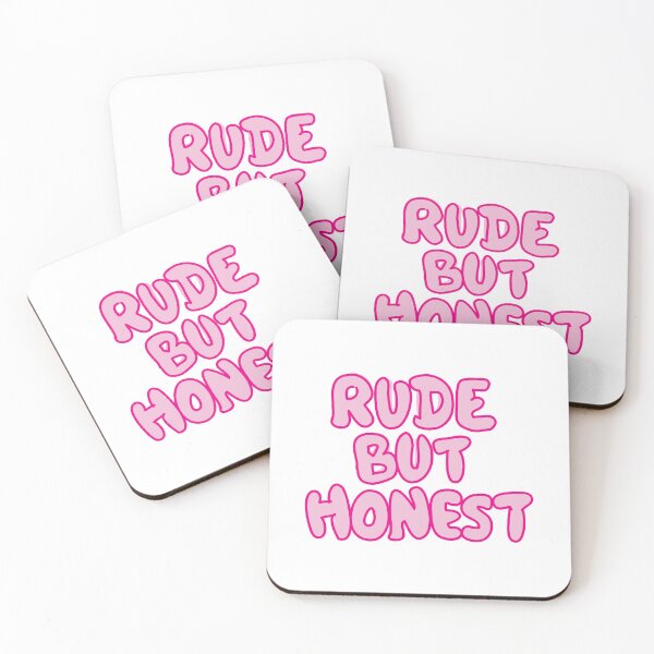 Item preview, Rude but honest funny sarcastic quote in pink designed and sold by fluffyfamcraft.