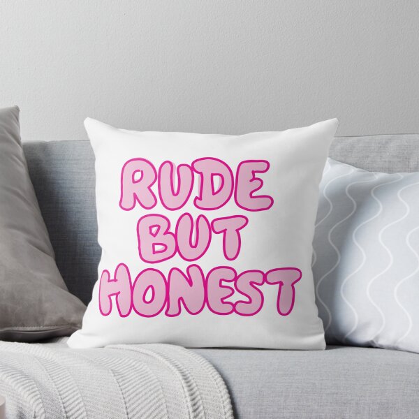 Item preview, Rude but honest funny sarcastic quote in pink designed and sold by fluffyfamcraft.