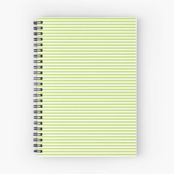 Item preview, Ultra Fine Stripe Narrow Pinstripe Pattern in Pistachio Chartreuse and White designed and sold by kierkegaard.