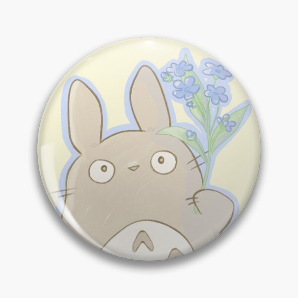 Item preview, Totoro with forget me nots designed and sold by Torri789.