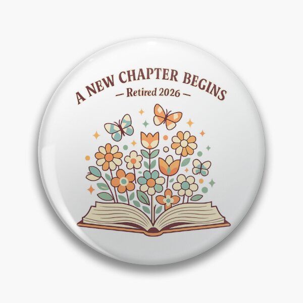 Item preview, New Chapter Retirement designed and sold by LuveraxArt.