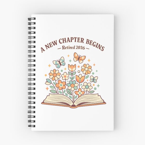 Item preview, New Chapter Retirement designed and sold by LuveraxArt.