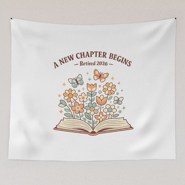 Item preview, New Chapter Retirement designed and sold by LuveraxArt.
