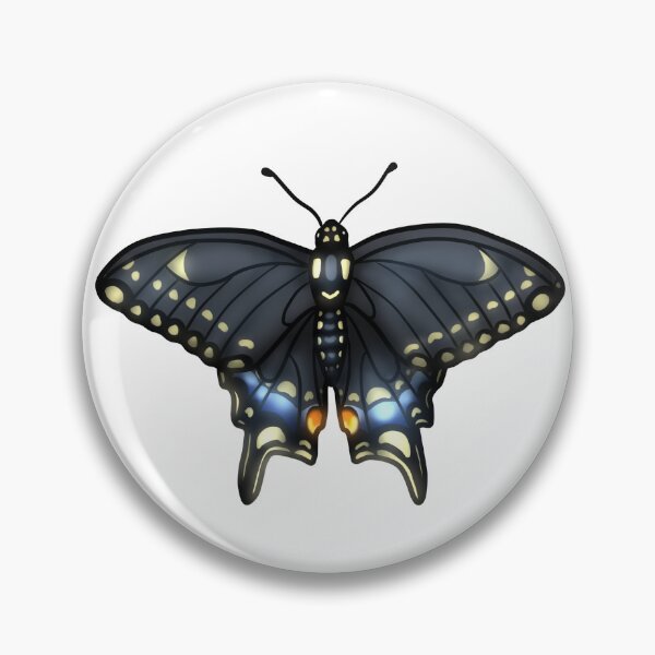 Item preview, Papilio polyxenes (Black Swallowtail) designed and sold by Jeenakatarox.
