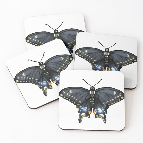 Item preview, Papilio polyxenes (Black Swallowtail) designed and sold by Jeenakatarox.