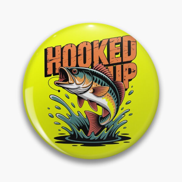 Item preview, Hooked Up Fishing Design - Jumping Fish designed and sold by Peter Stawicki.