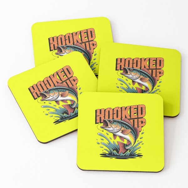 Item preview, Hooked Up Fishing Design - Jumping Fish designed and sold by Peter Stawicki.