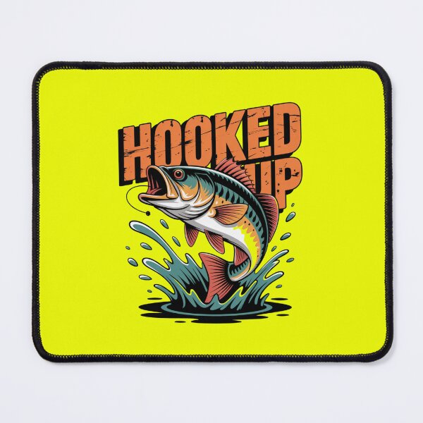 Item preview, Hooked Up Fishing Design - Jumping Fish designed and sold by Peter Stawicki.