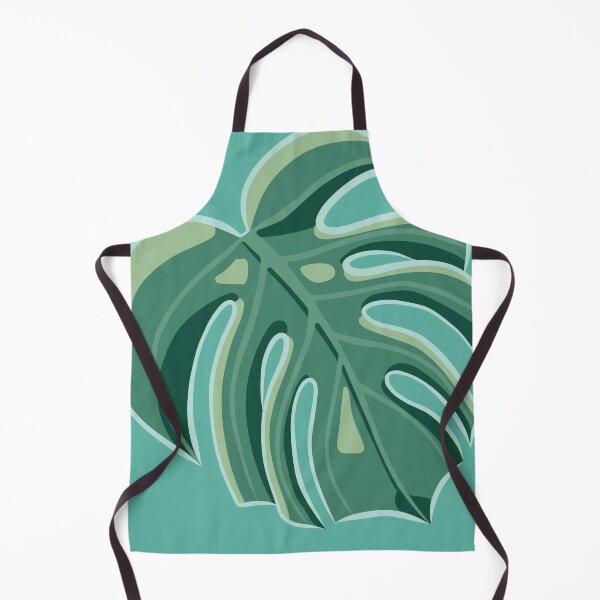 Item preview, Sully's Big Monstera Leaf on Turquoise designed and sold by Scarlet Moody.