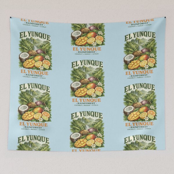 Item preview, El Yunque Rainforest Puerto Rico Tropical Fruits Paradise designed and sold by creatingmouseshop.