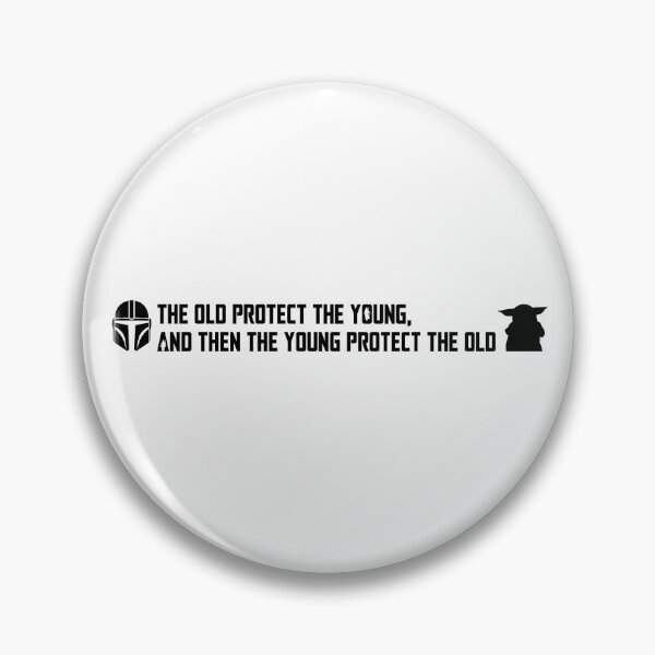 Item preview, the old protect the young, the young protect the old (black) designed and sold by PedroVerseStore.