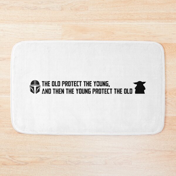 Item preview, the old protect the young, the young protect the old (black) designed and sold by PedroVerseStore.